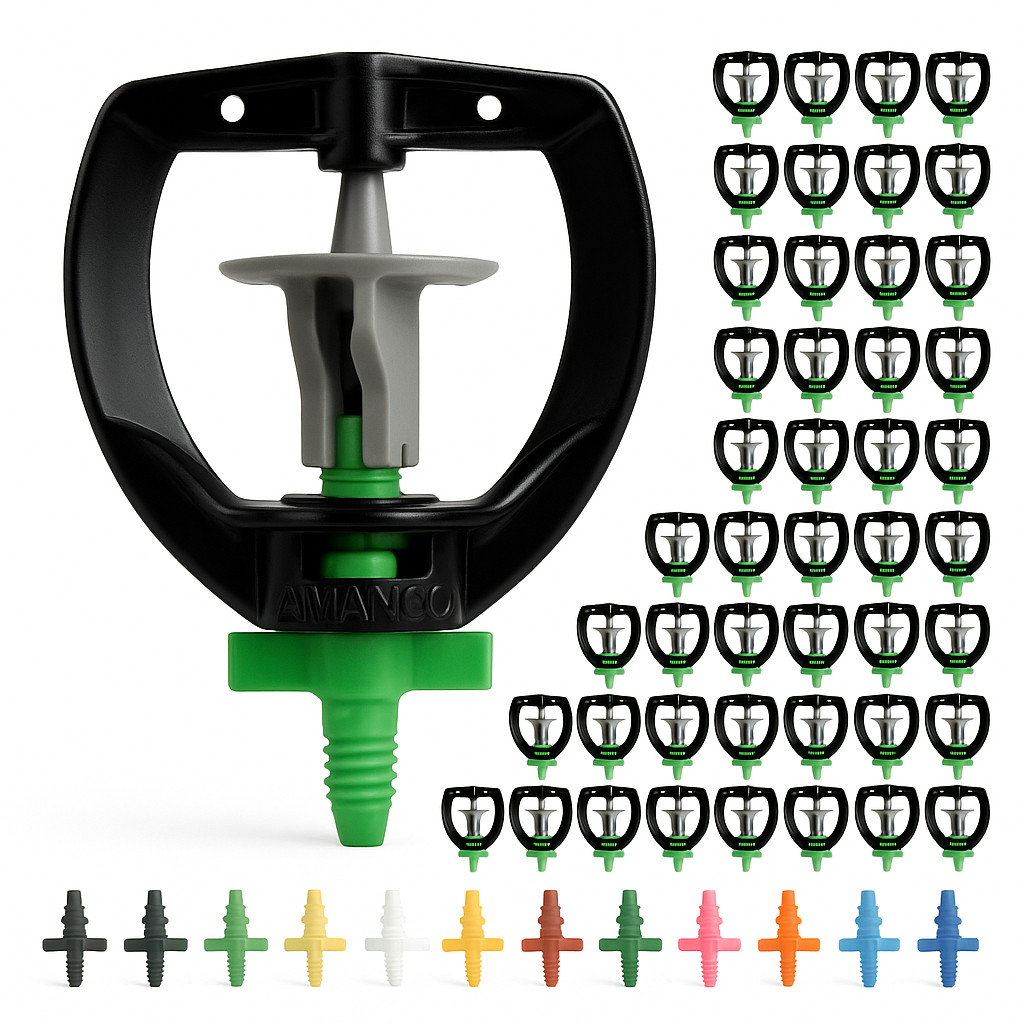 Microaspersor MF2 com Vazão Ajustável - Bio Brasil