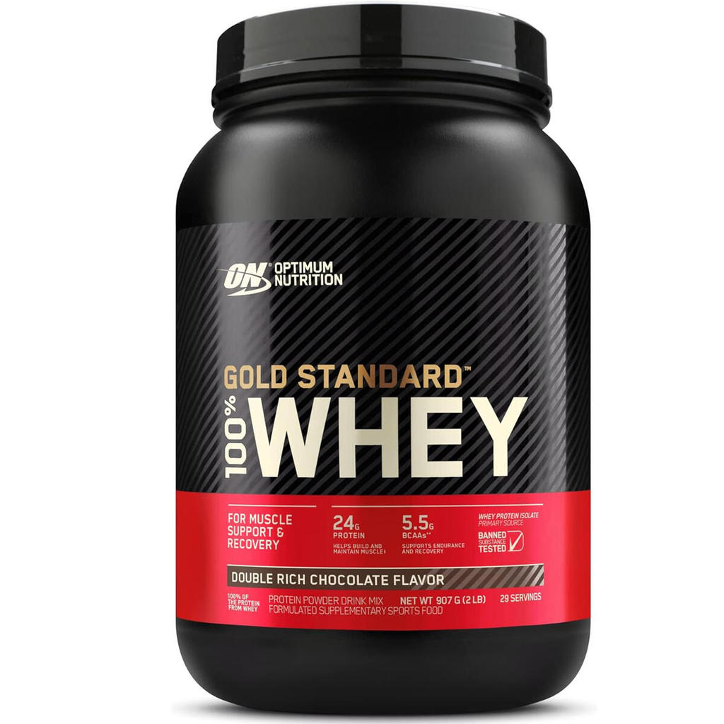 Gold Standard 100% Whey Protein Optimum Nutriton 907g Chocolate 2 Lb