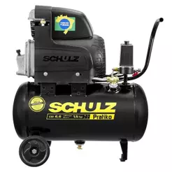 Motocompressor de Ar Portátil Pratiko CSI 6,6/20 1,5HP 20L com Rodas 127V