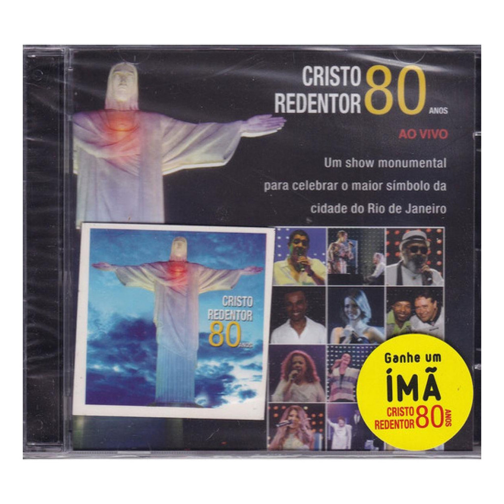 Cd Cristo Redentor 80 Anos - Ao Vivo - Nacional - Lacrado - Nacional