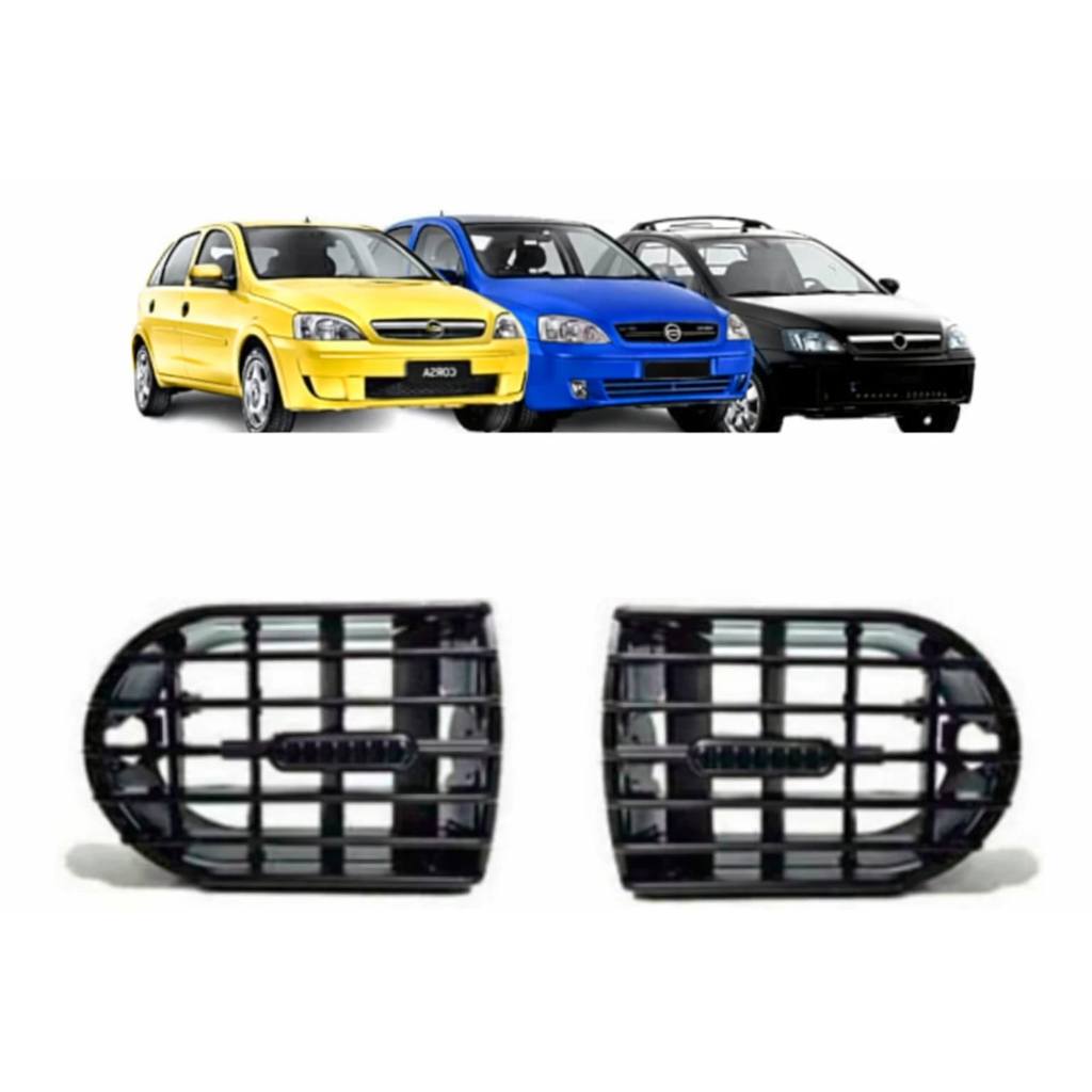 Par Difusor De Ar Central / Lateral Corsa Hatch / Sedan Joy /Maxx 02/12 Montana .