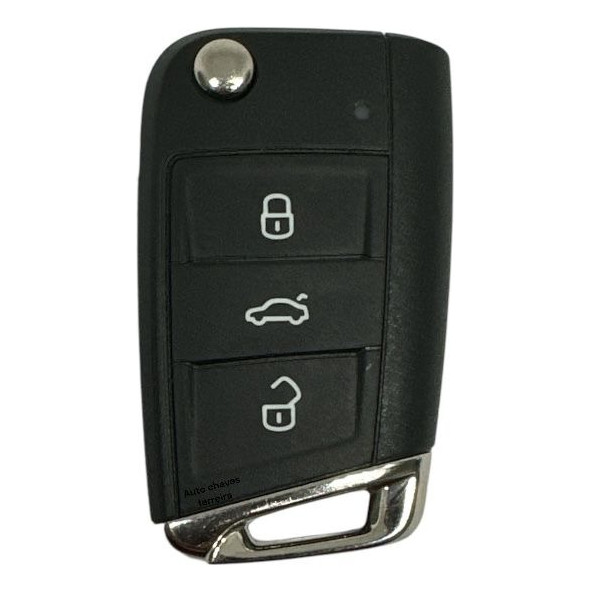 Chave Canivete Golf Mk7 Novo Polo Jetta Tiguan Carcaca