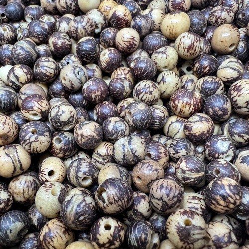 Miçangas de Semente De Açaí Para Artesanatos - Natural - 55, 110 e 220pçs - 8mm - Escolha a cor em Oferta na Shopee