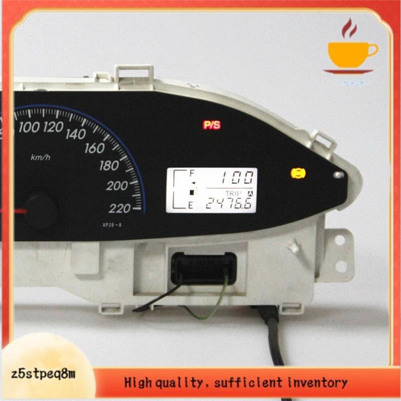 Para Vios 2008-2012 Painel Da Tela LCD Do Carro Preto Capacidades De Exibição Cluster Instrumento Substituição