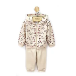 Conjunto Menina Moletom Jaqueta e Calça Coelhinho - Elian