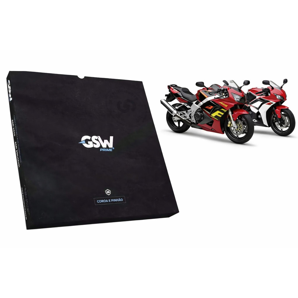 Kit Coroa e Pinhão Honda CB 600F Hornet / CBR 900 96-99 / CBR 600 11-14