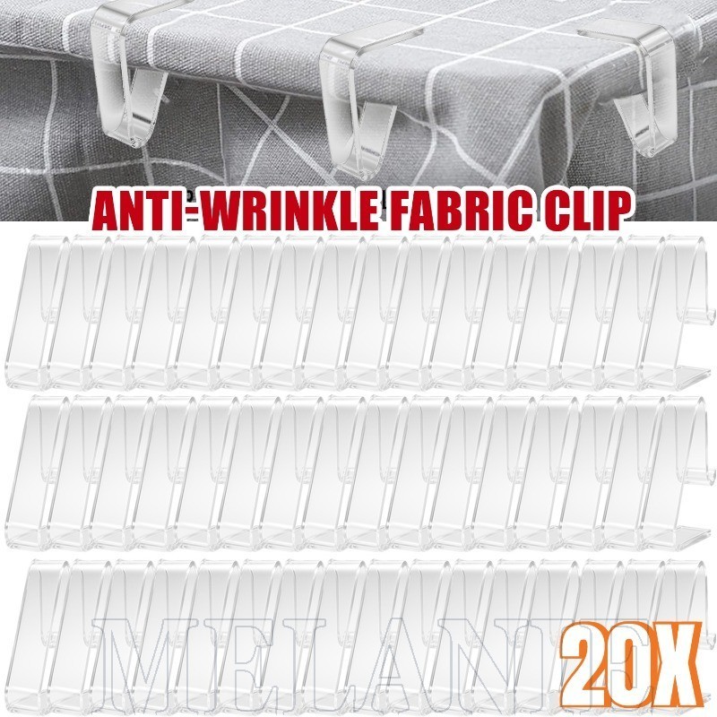 Clipes De Toalha De Mesa À Prova De Vento De 4-20 Unidades-Suporte De Capa Transparente Universal-Grampos Sofá De Gabine