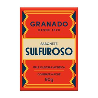 SABONETE GRANADO SULFUROSO ENXOFRE 10% 90G em Oferta na Shopee