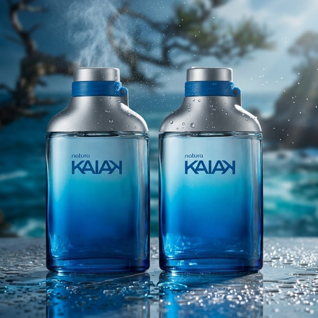 Kit De 1 Ou 2 Perfumes Kayak Masculino 100ml Frescor Intenso Alta Fixação | Pronta Entrega Kit De 1 Ou 2 Perfumes Kayak Masculino 100ml Frescor Intenso Alta Fixação | Pronta Entrega