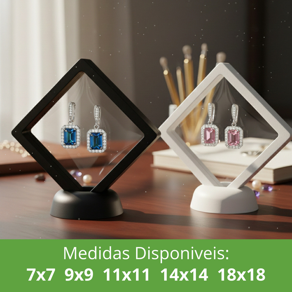 Window box Displays, Expositor, Caixa de exibição para moedas, caixa flutuante 3d, joias, vitrine flutuante 1 un