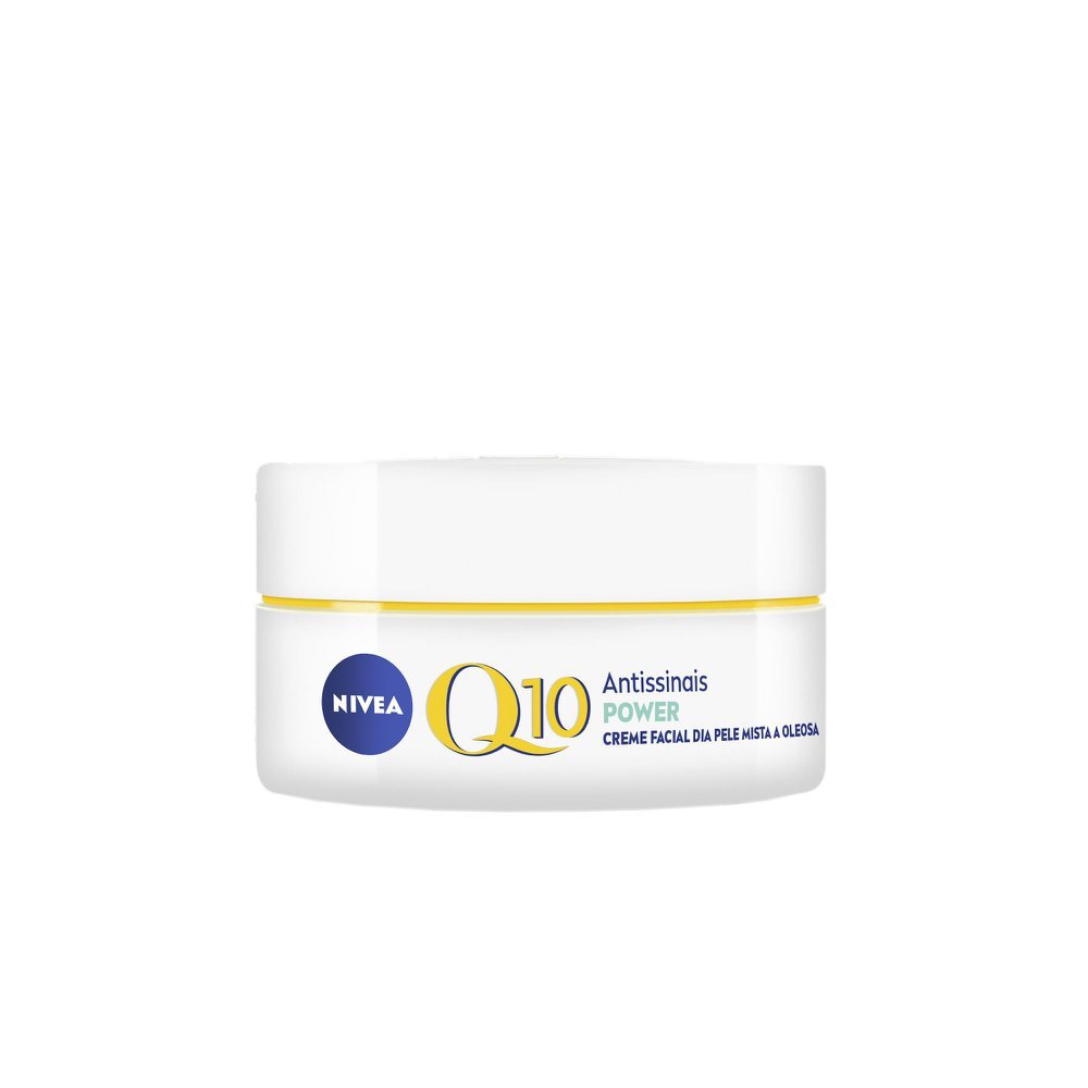 NIVEA Creme Facial Antissinais Q10 Power Dia FPS 30 Pele Mista a Oleosa 50g