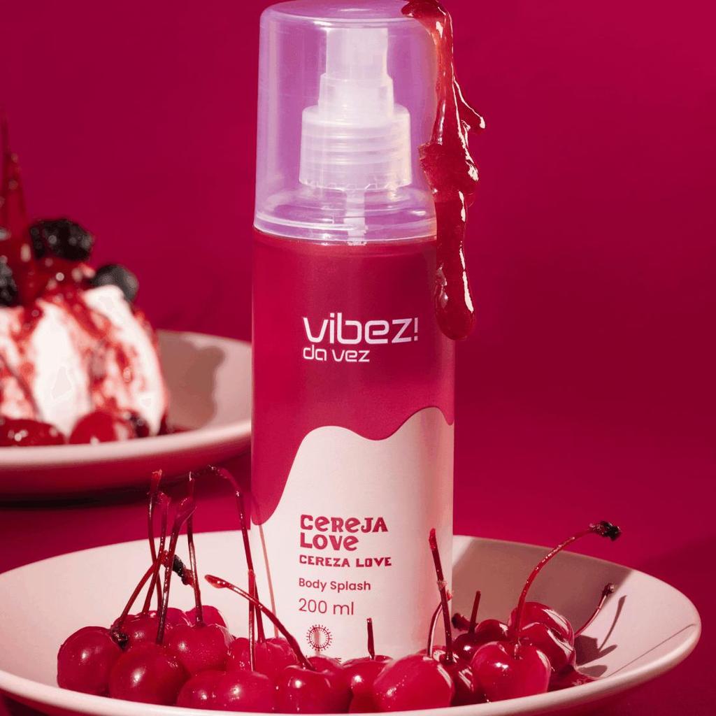 Body Splash Cereja Love Vibez da Vez Hinode 200ml · foto 2