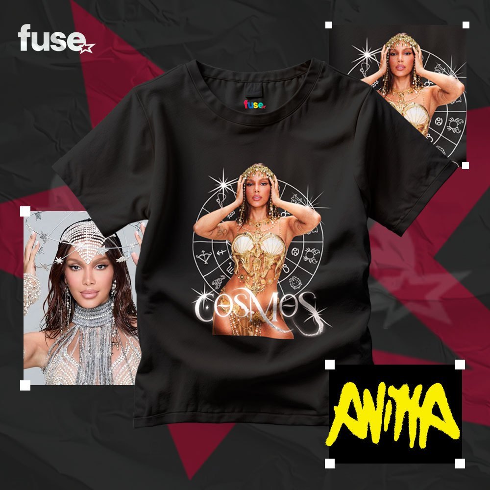 Camiseta Unissex Anitta - Funk Generation | Ensaios da Anitta - Cosmos