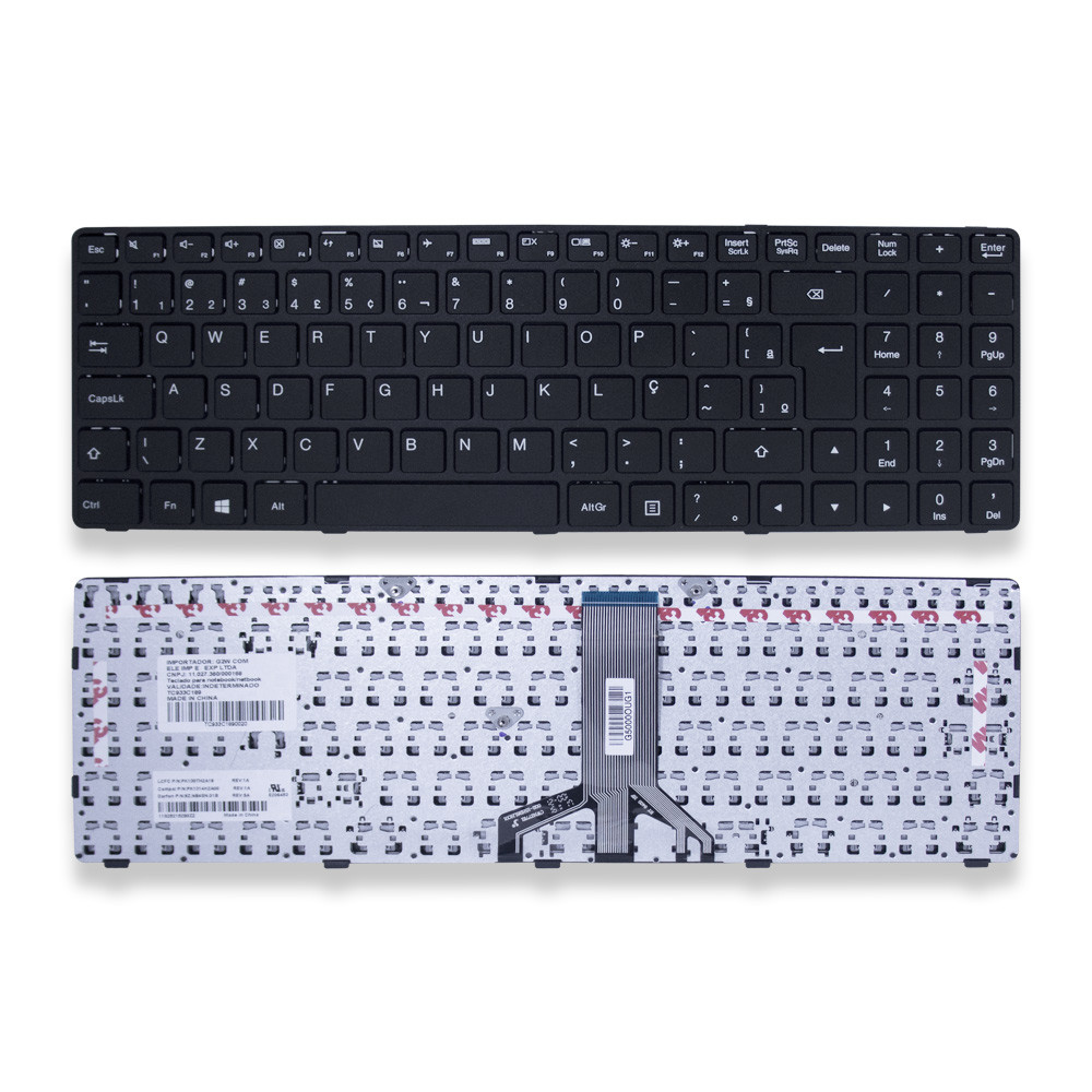 Teclado para Notebook Lenovo Ideapad 100-14IBY-15IBD em Oferta na Shopee