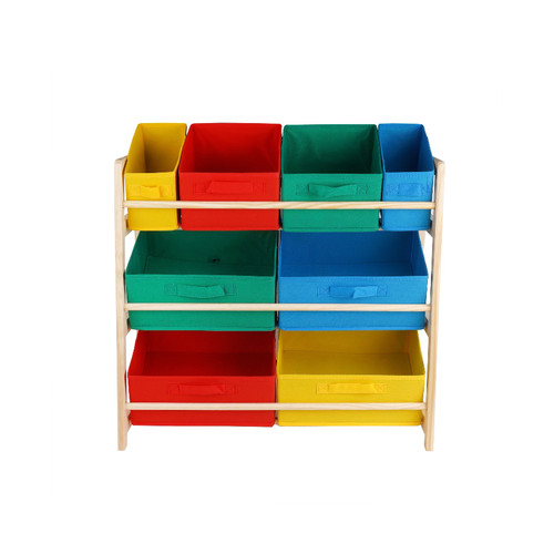 Prateleira Mdf Organizadora De Brinquedo Infantil Colorido em Oferta na Shopee