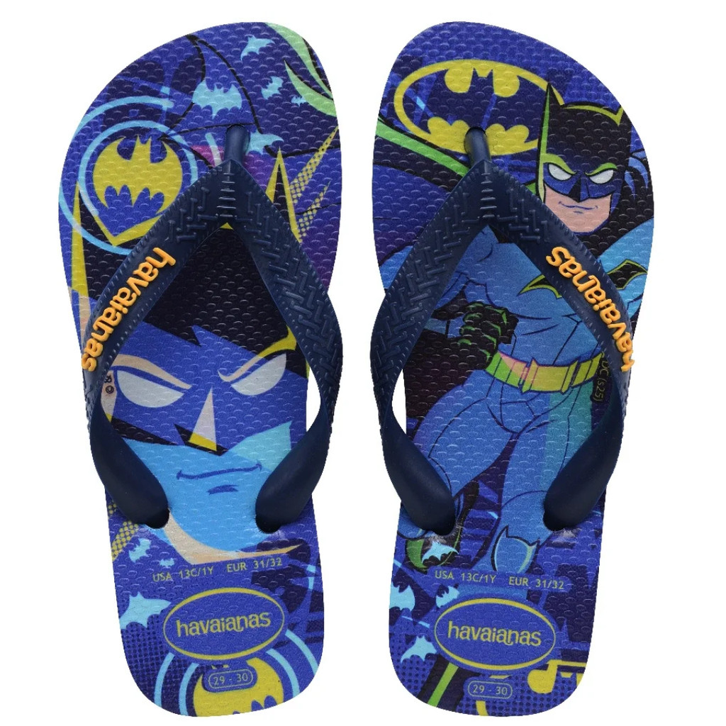 CHINELO HAVAIANAS KIDS TOP WARNER BATMAN