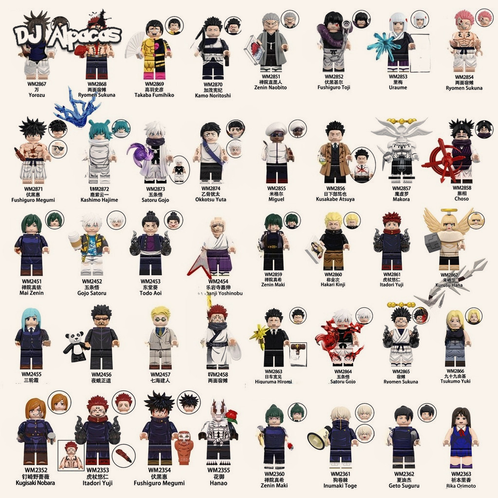 Blocos De Construção Figuras Brinquedo Colecionável WM2357 WM2870 WM2873 em Oferta na Shopee