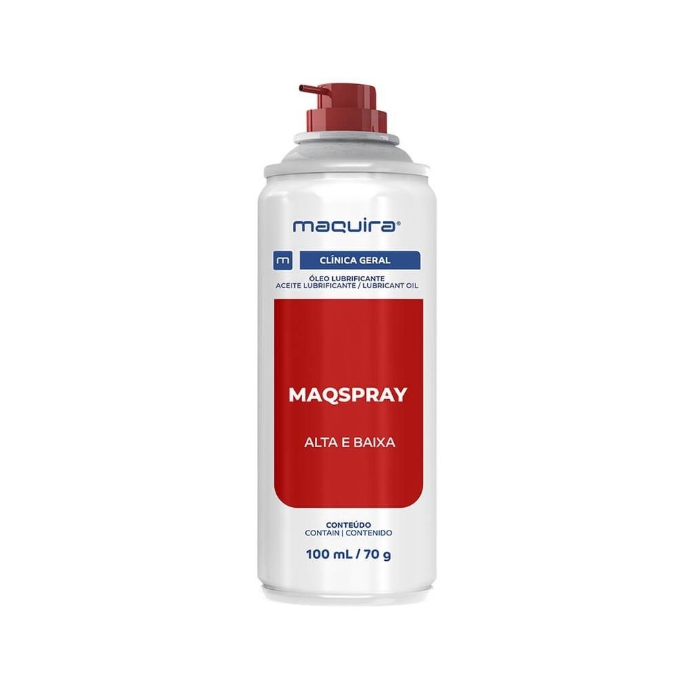 Lubrificante Óleo Maquira 100 Ml Alta E Baixa Rotação