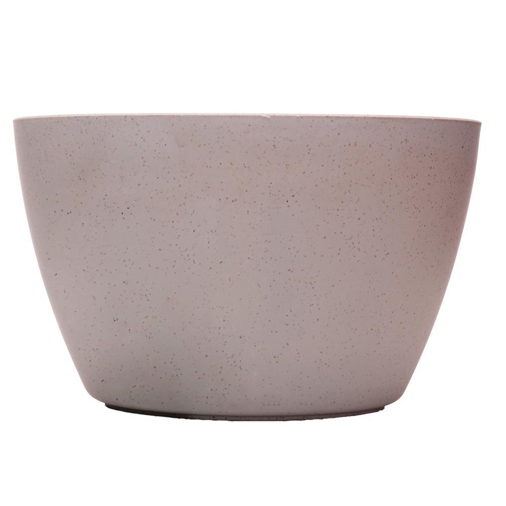 Bowl Oval 24,5cm x 18cm x 14cm Cinza PP e Bambu Lyor em Oferta na Shopee