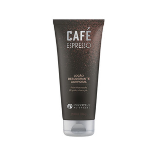 Loção Creme corporal masculino para Homem Desodorante Café Espresso 200ml