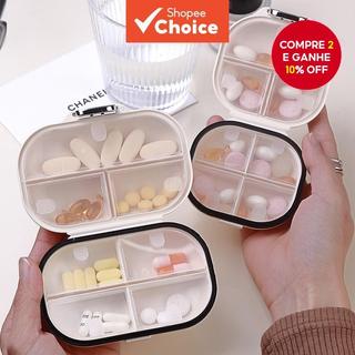 Caixa Organizadora De Medicamentos Portátil , Bolsa De Higiene Pessoal Para Viagem , Carregador , Kit De Primeiros Socor