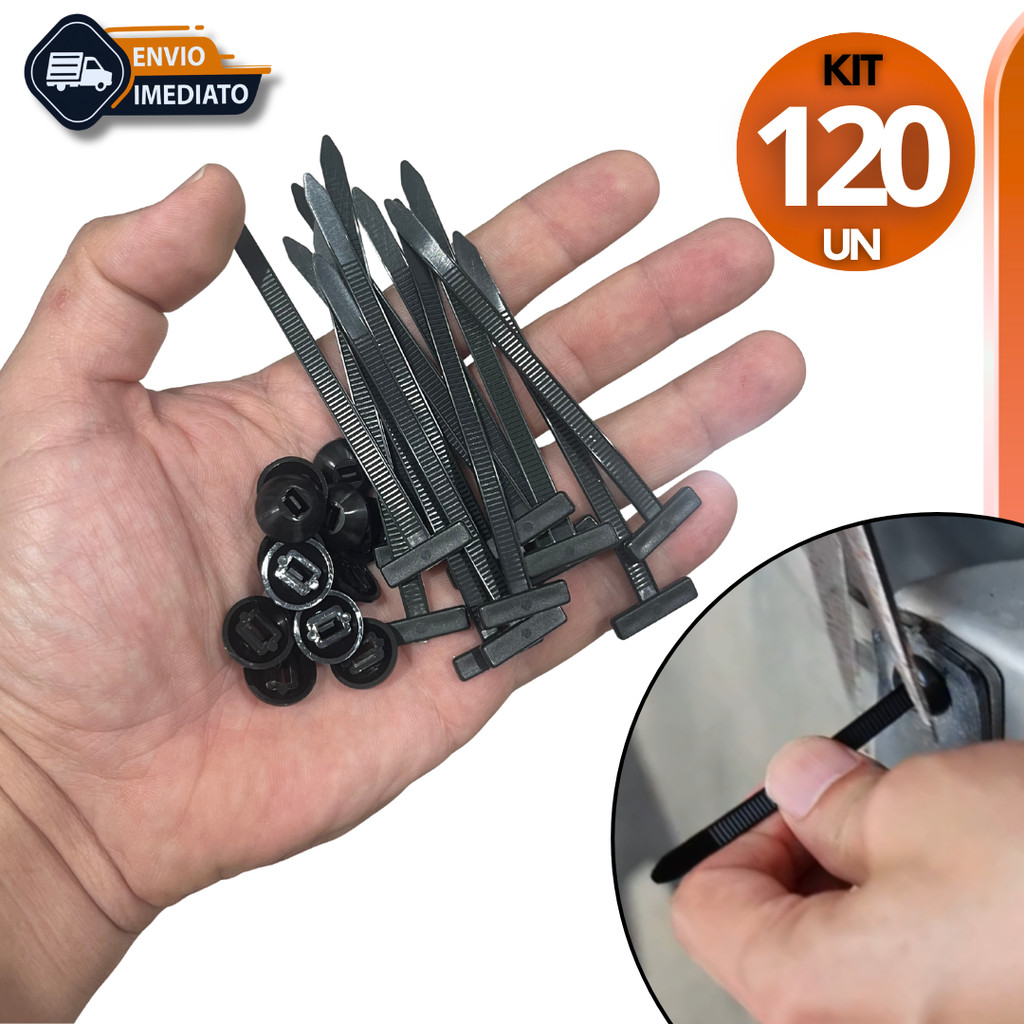 Abraçadeiras Nylon Enforca Gato Fivela Abraçadeira Automotiva Cinta Plástica Para Forro De Carro Oficina
