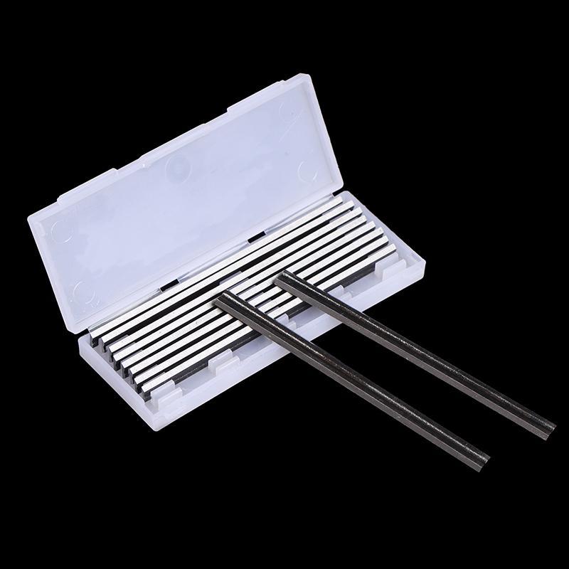 [Dhiint] 10 Pçs/set 82mm Lâminas De Plaina De Carboneto Para Cortar Madeiras Duras Macias Placa De Madeira Em