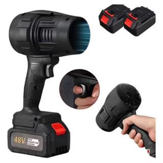 Secador de cabelo turbo portátil recarregável, 48V, equipado com 2 baterias--2185 em Oferta na Shopee