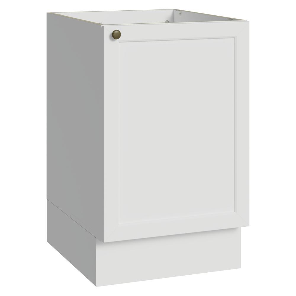 Balcão de Cozinha 50cm 1 Porta (Sem Tampo) Branco Vik Madesa
