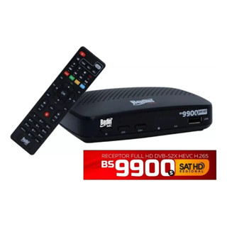 Receptor Parabólica Digital Tv Conversor Áudio Vídeo Bs990s em Oferta na Shopee