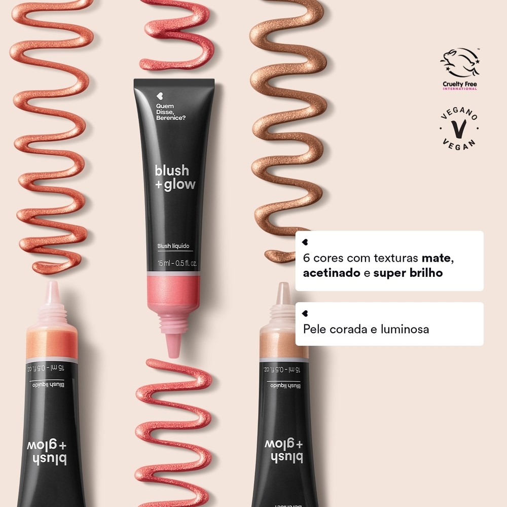 Quem Disse, Berenice? +Glow Blush Líquido Rosedourex 15ml — imagem 2 de 2