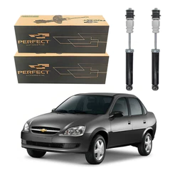 Par Amortecedor Traseiro Corsa Classic 1.0 2010 A 2016