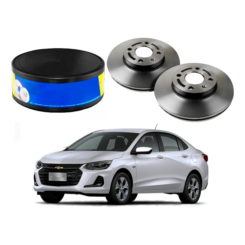 Disco Freio Dianteiro, Onix Plus 1.0 Turbo 2019 A 2023 em Oferta na Shopee