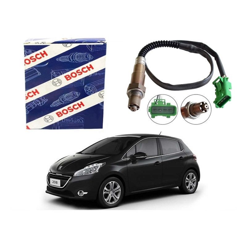 Sonda Lambda Catalisador Bosch 208 1.5 8v 2013 A 2016