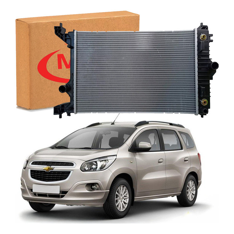 Radiador Agua Com Ar Gm Spin 1.8 8v Automático 2012 A 2016