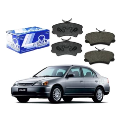 Pastilha Freio Dianteira Syl Civic 1.7 2001 A 2003