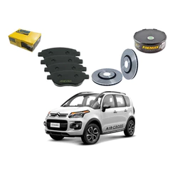 Kit Disco Pastilha Dianteiro Aircross 1.6 2010 A 2016