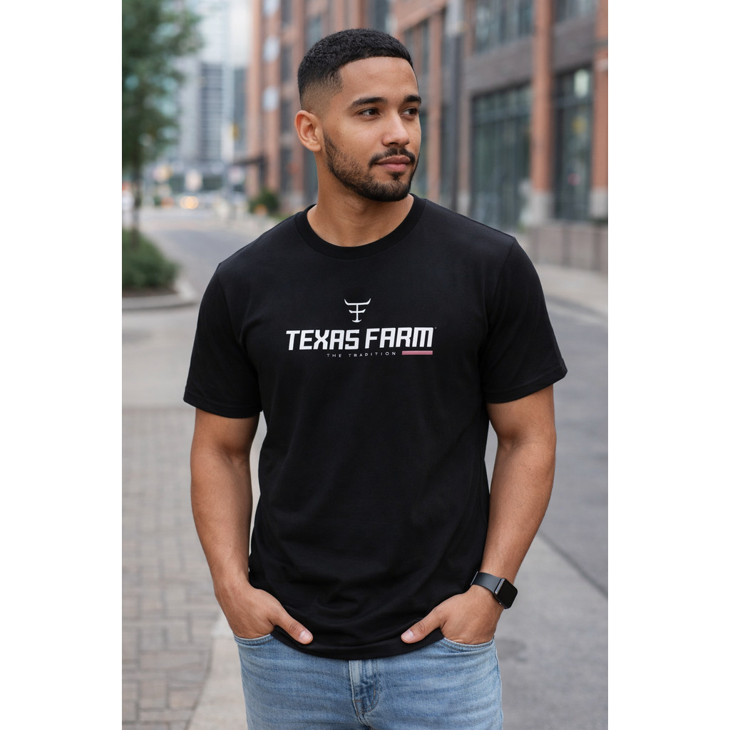 Kit 2 Camiseta Casual Texana-Tx  Básica Streetwear Rodeio Lançamento 100%Algodão Masculina (2-TX) Premium