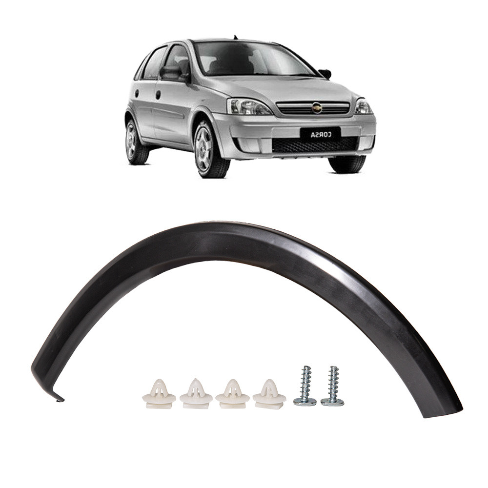 Moldura Para-Lama Corsa 2003 2004 05 06 07 08 09 10 11 12 Moldura Para-Lama Corsa 2003 2004 05 06 07 08 09 10 11 12