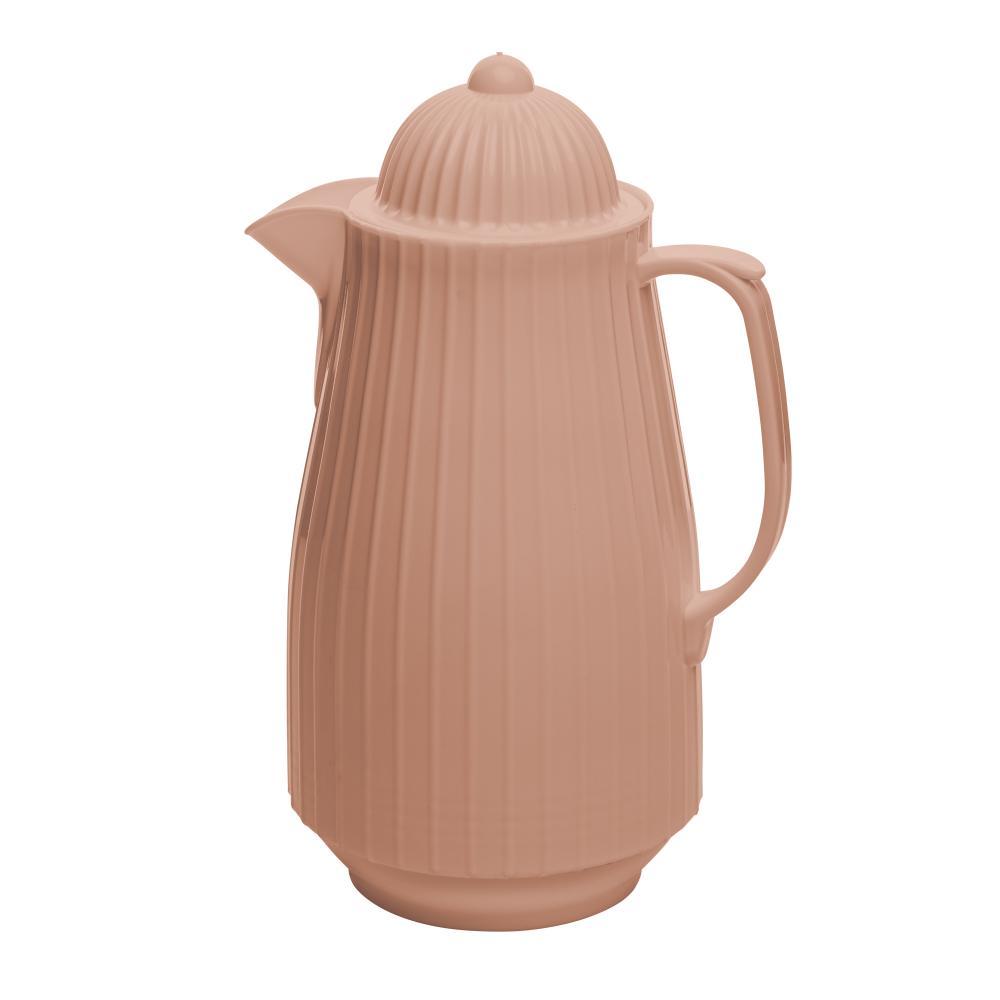 Garrafa Térmica Lyor Mini Bambude Plástico Bege 400ml