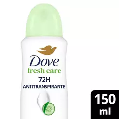 Desodorante Antitranspirante Dove Go Fresh Pepino e Chá Verde 150ml