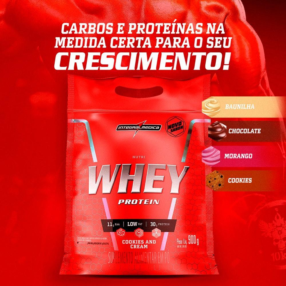 Hipercalórico NutriWhey 900g Pouch Integralmedica - Energia e Resistência — imagem 2 de 2