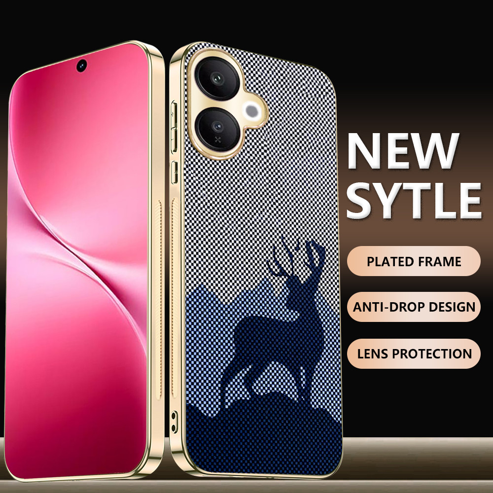Capa Para Samsung Galaxy A08 A07 A18 A17 A27 A37 A57 A56 S26 S25 S24 S23 ULTRA PLUS 4G 5G Padrão De Alce De Alta Qualida