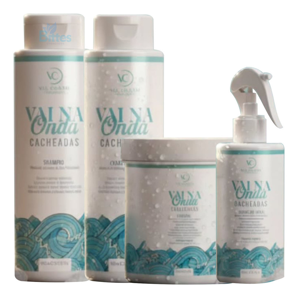 Kit Capilar Vai Na Onda VC Tratamento Profissional