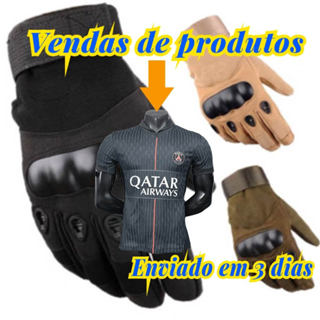 Luvas de Motocicleta de Meio Dedo, Luvas de Academia, Luvas de Bicicleta, Unissex em Oferta na Shopee