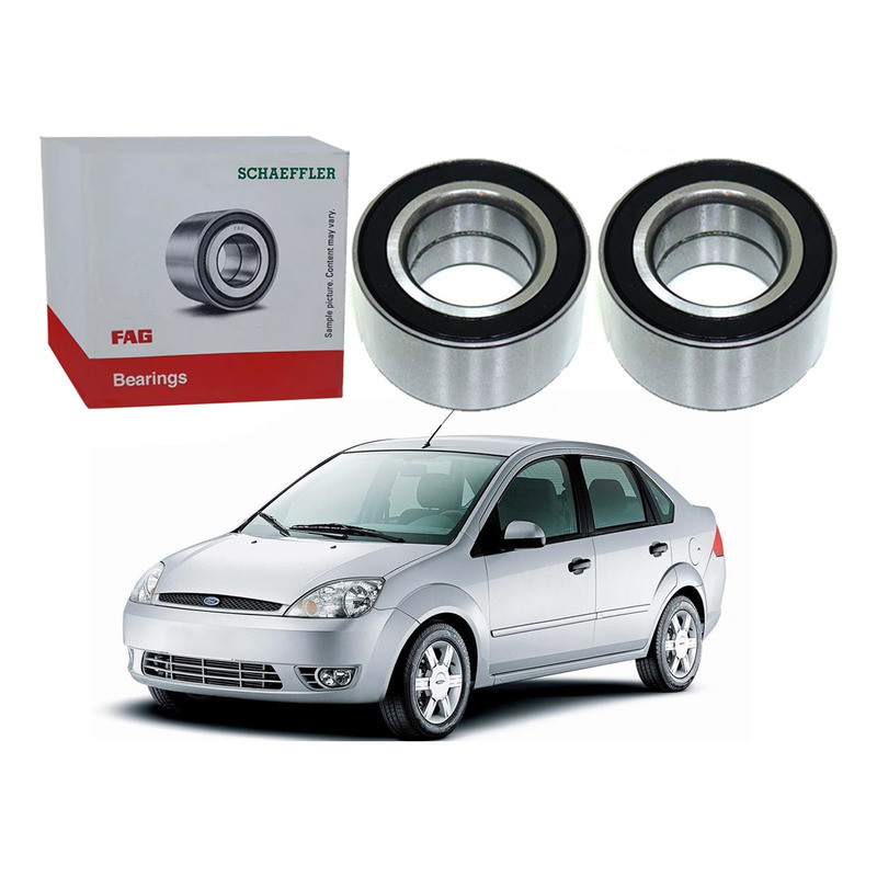 Par Rolamento Roda Dianteiro Fiesta Sedan 1.6 2003 A 2006 em Oferta na Shopee
