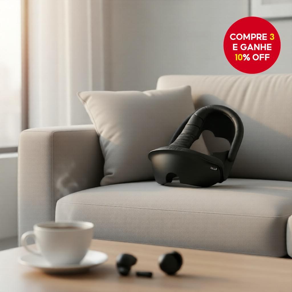  Meta Oculus Quest 3/3S Face Pad & Interface Replacement, Capa de Espuma PU à Prova de Suor, Acessório de VR com