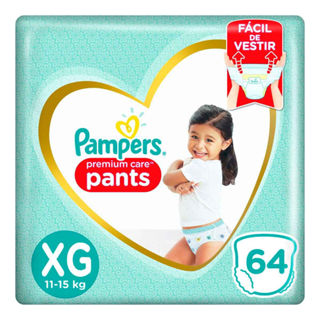 Fralda Descartável Pampers Premium Care Pants XG 64 Unidades em Oferta na Shopee