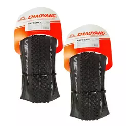 Par de Pneu MTB Chaoyang Victory Aro 29 x 2.20 Kevlar Preto