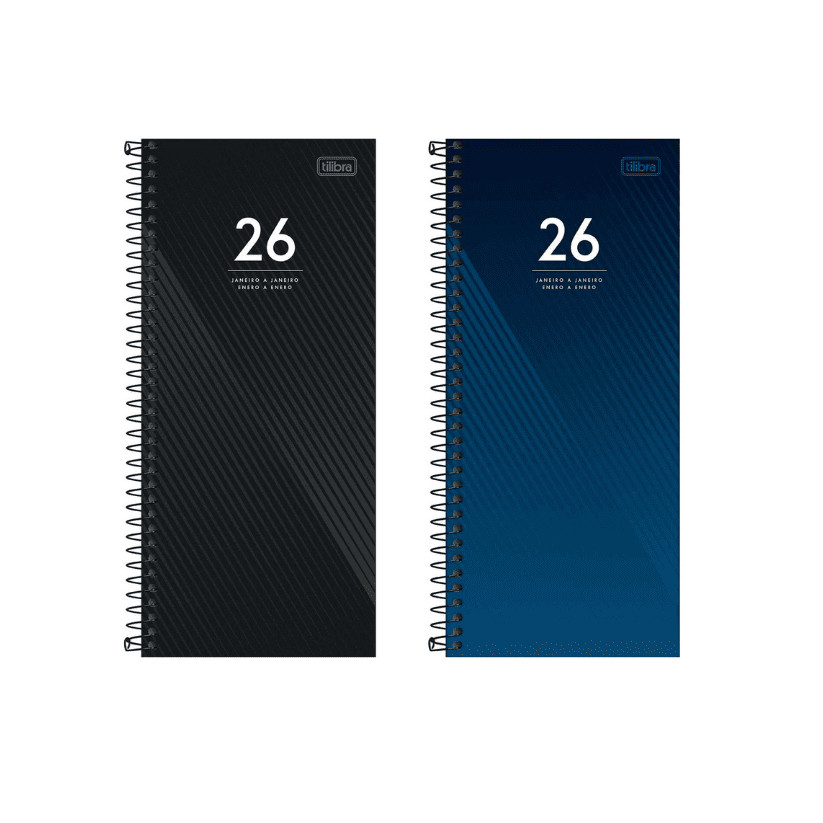 AGENDA EXECUTIVA ESPIRAL DIÁRIA COMERCIAL IDEALE M8 - TILIBRA 2026